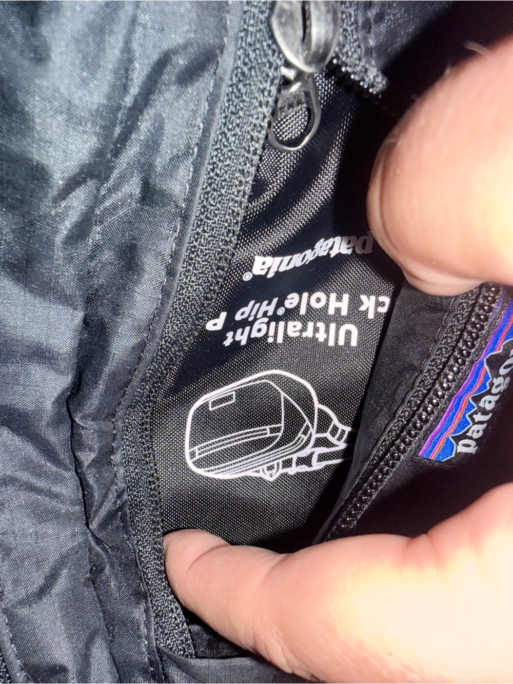 Patagonia ultralight black hole hip Pack - Picture 4 of 4